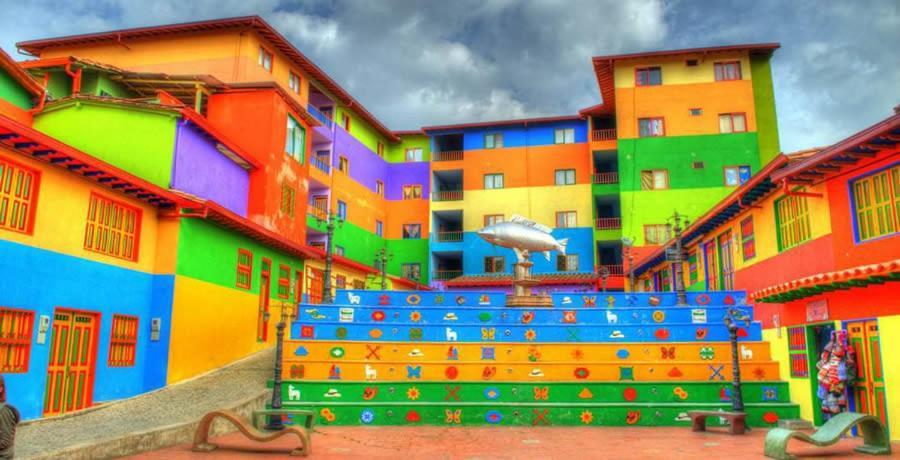 Hotel El Paisaje Guatape Bagian luar foto