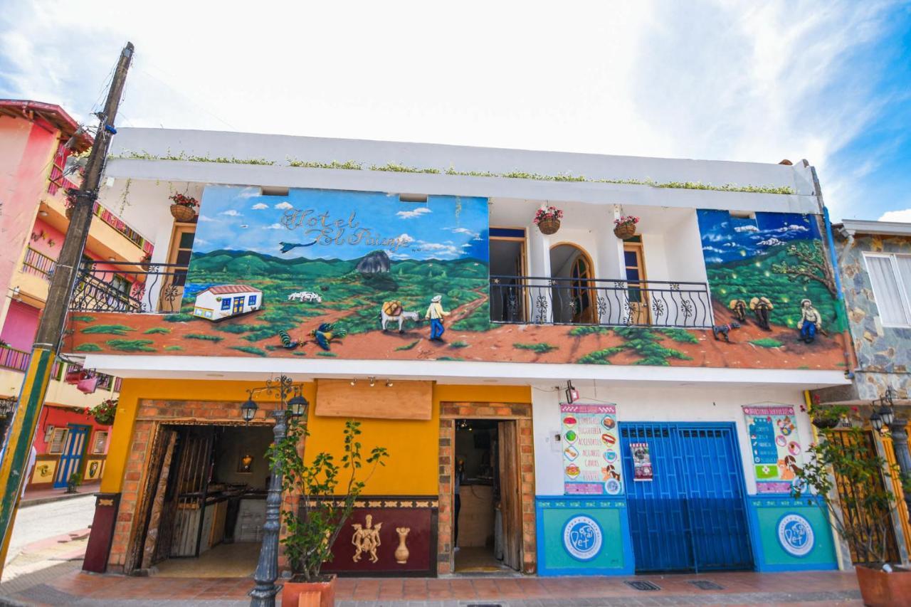 Hotel El Paisaje Guatape Bagian luar foto